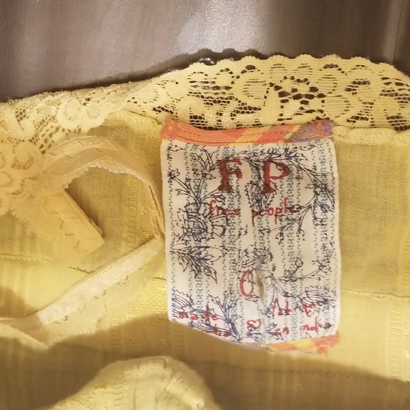 Free People Sz 0! So wonderfully beautiful top! :D - Picture 5 of 5